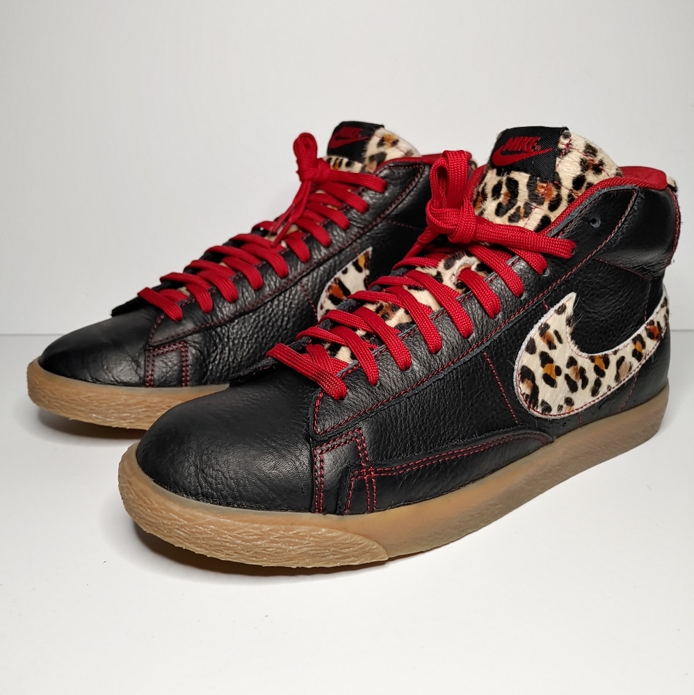 Nike Mid Blazer Safari Pack Animal Print Mens #9.5